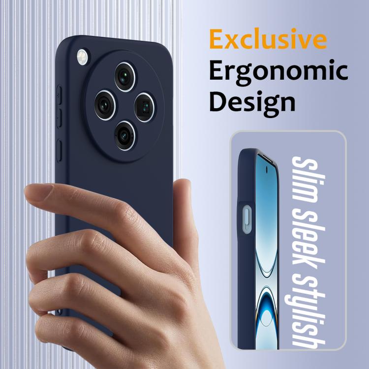 For OPPO Find X8 Shockproof Silicone Magsafe Phone Case