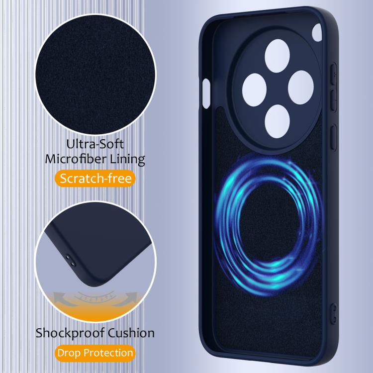 For OPPO Find X8 Shockproof Silicone Magsafe Phone Case