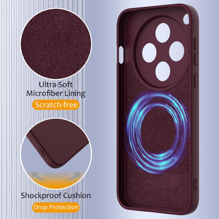 For OPPO Find X8 Shockproof Silicone Magsafe Phone Case