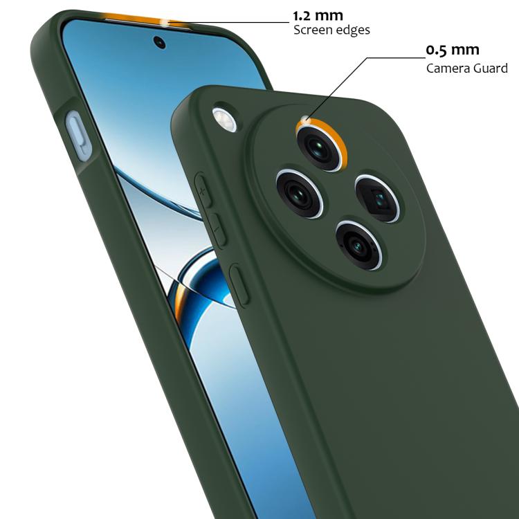 For OPPO Find X8 Shockproof Silicone Magsafe Phone Case