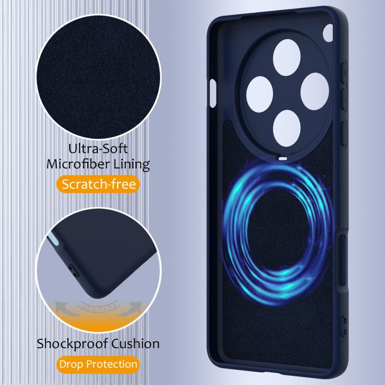 For OPPO Find X8 Pro Shockproof Silicone Magsafe Phone Case