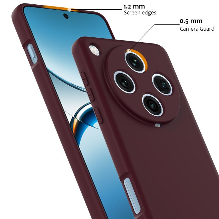 For OPPO Find X8 Pro Shockproof Silicone Magsafe Phone Case