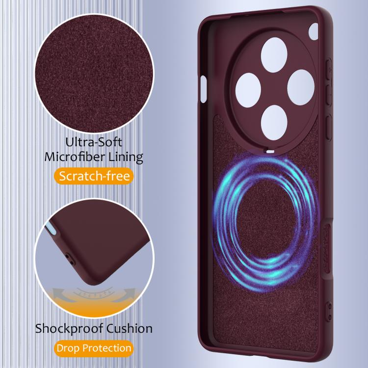 For OPPO Find X8 Pro Shockproof Silicone Magsafe Phone Case