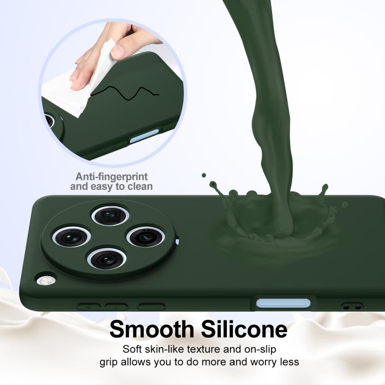 For OPPO Find X8 Pro Shockproof Silicone Magsafe Phone Case