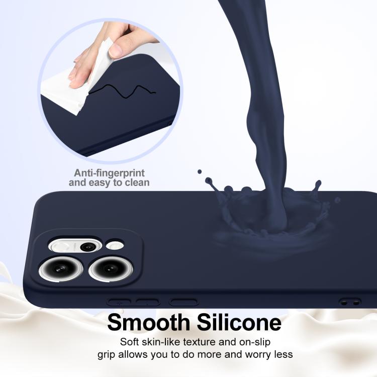 For OPPO Reno14 Pro 5G Global Shockproof Silicone Magsafe Phone Case