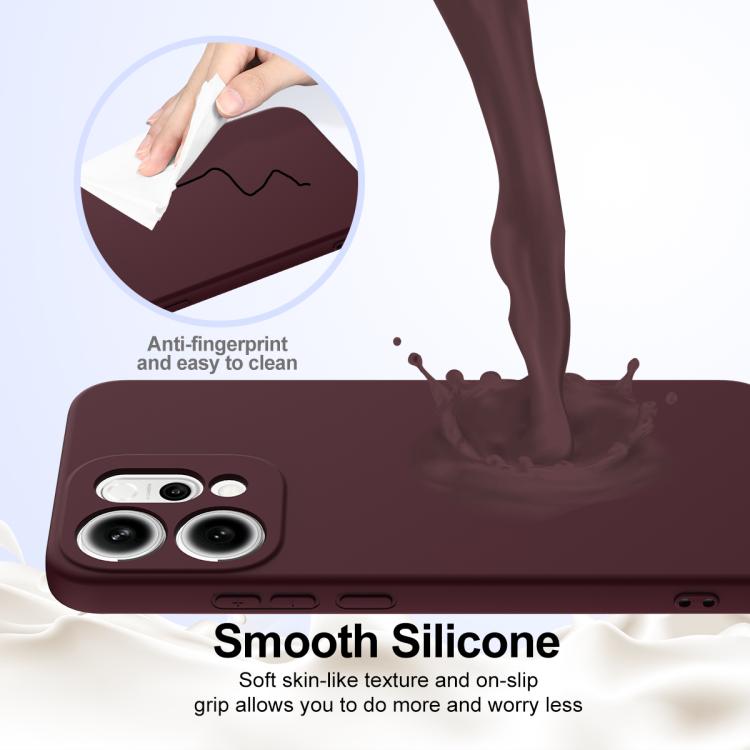For OPPO Reno14 Pro 5G Global Shockproof Silicone Magsafe Phone Case