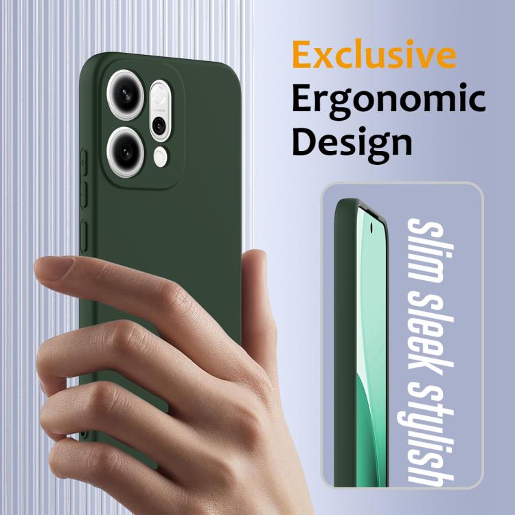 For OPPO Reno14 Pro 5G Global Shockproof Silicone Magsafe Phone Case