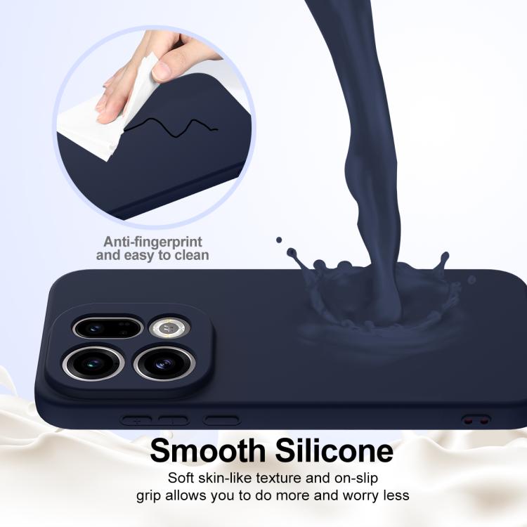 For OPPO Find X9 Shockproof Silicone Magsafe Phone Case
