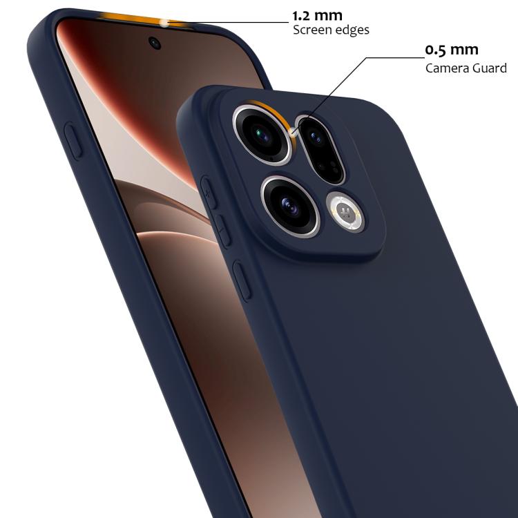 For OPPO Find X9 Shockproof Silicone Magsafe Phone Case