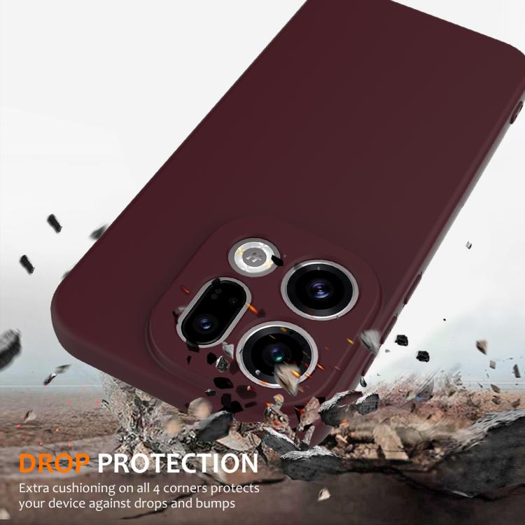 For OPPO Find X9 Shockproof Silicone Magsafe Phone Case