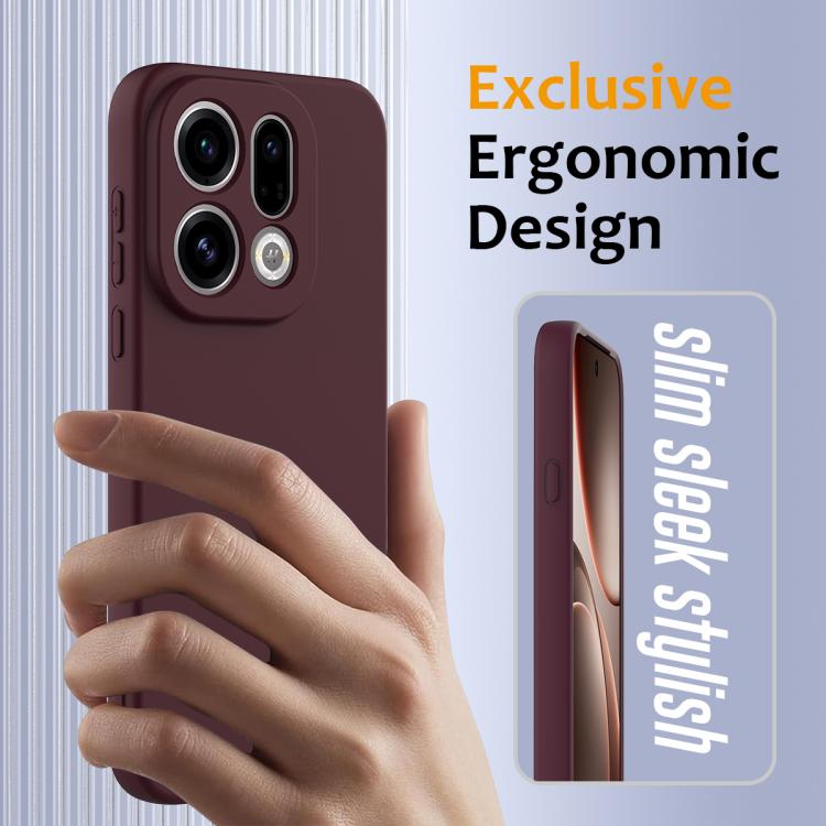 For OPPO Find X9 Shockproof Silicone Magsafe Phone Case