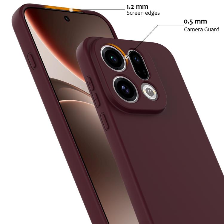 For OPPO Find X9 Shockproof Silicone Magsafe Phone Case