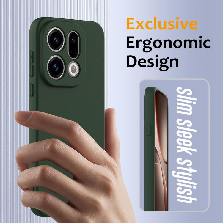 For OPPO Find X9 Shockproof Silicone Magsafe Phone Case