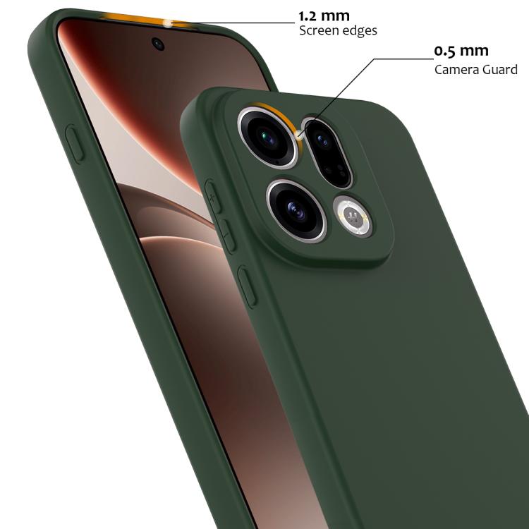 For OPPO Find X9 Shockproof Silicone Magsafe Phone Case