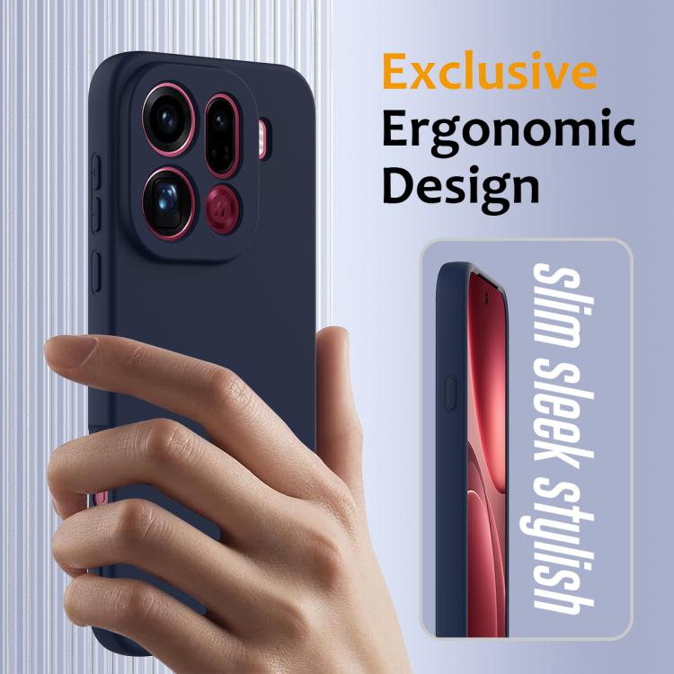 For OPPO Find X9 Pro Shockproof Silicone Magsafe Phone Case