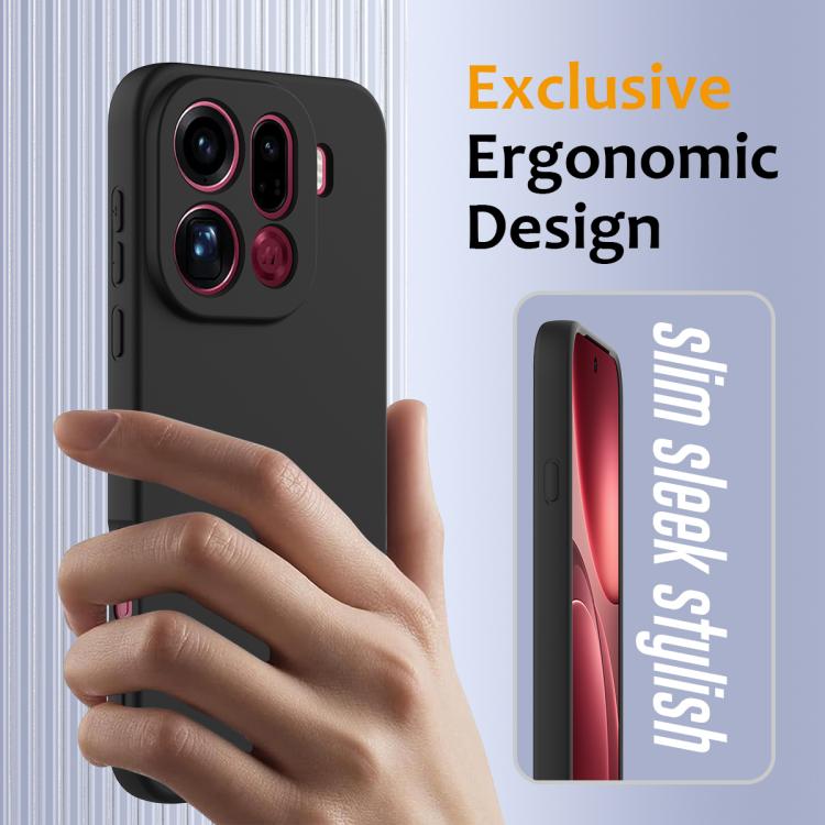 For OPPO Find X9 Pro Shockproof Silicone Magsafe Phone Case