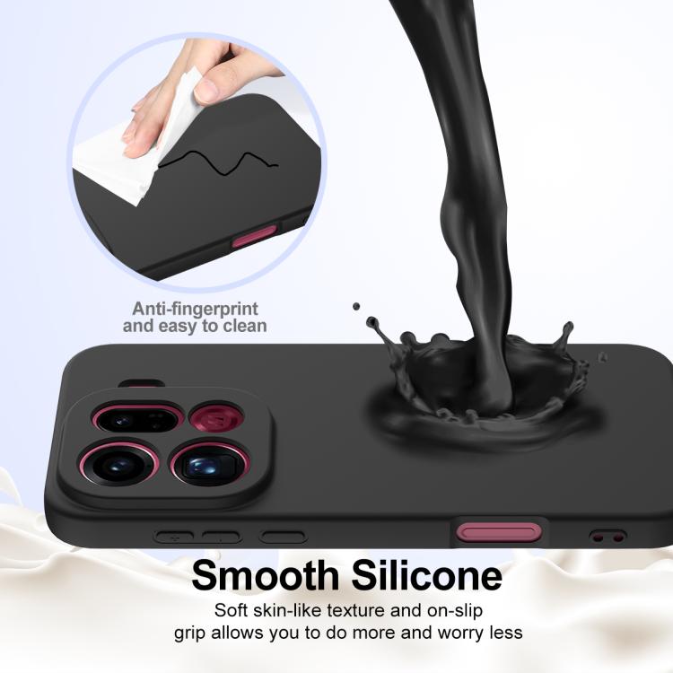 For OPPO Find X9 Pro Shockproof Silicone Magsafe Phone Case