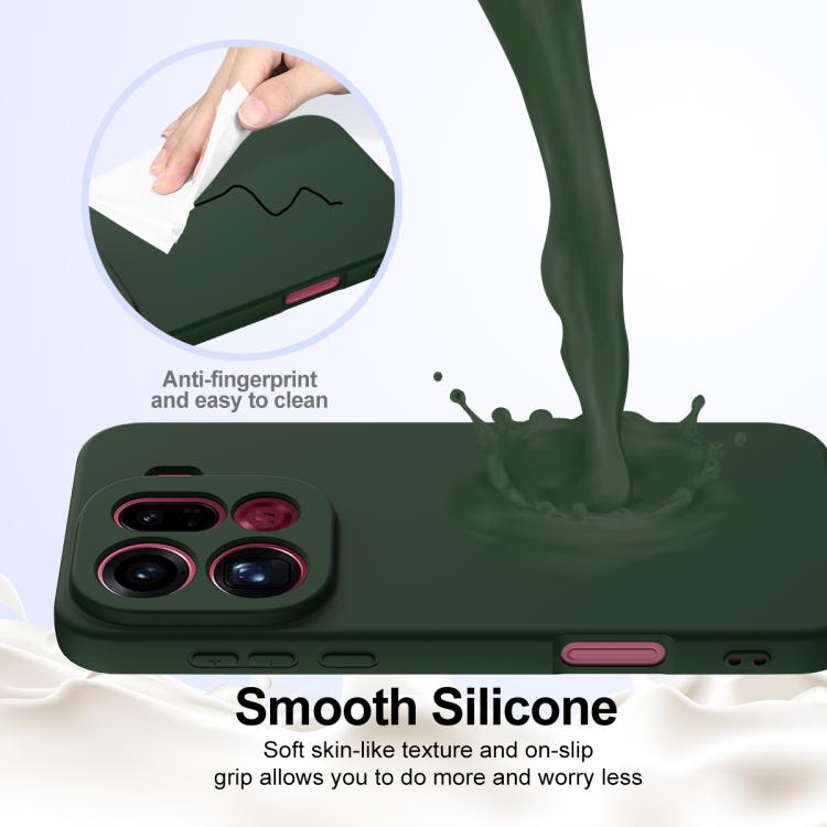 For OPPO Find X9 Pro Shockproof Silicone Magsafe Phone Case