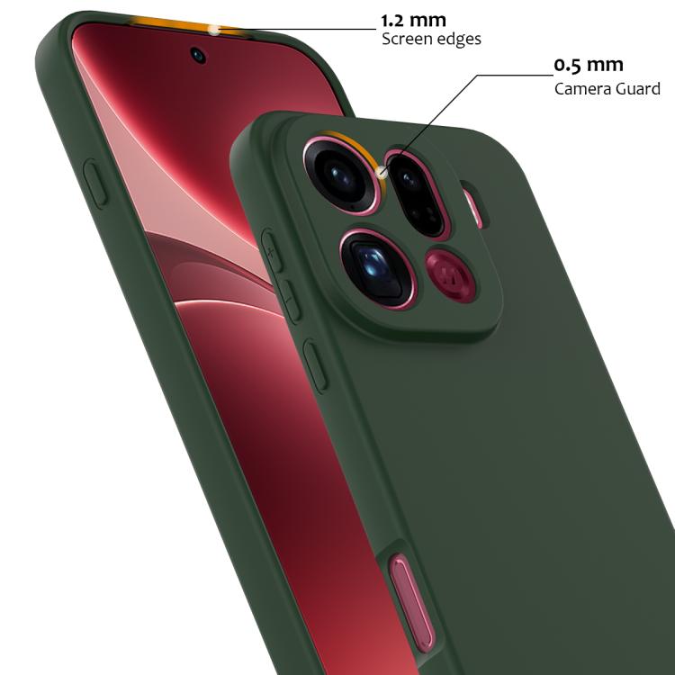 For OPPO Find X9 Pro Shockproof Silicone Magsafe Phone Case