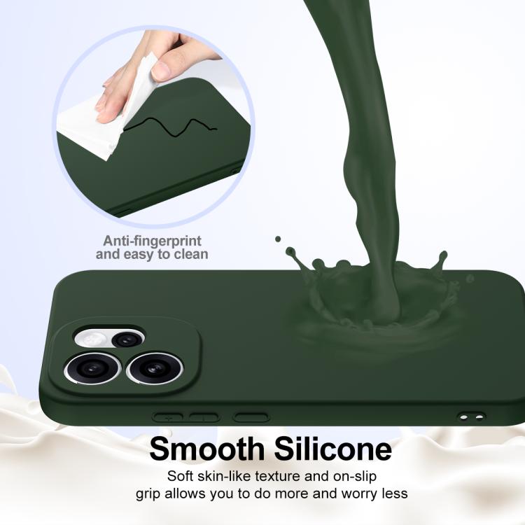 For OPPO Reno15 Pro Max 5G Global Shockproof Silicone Magsafe Phone Case