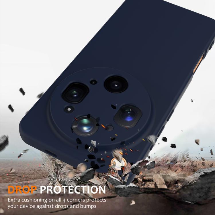 For OPPO Find X9 Ultra Shockproof Silicone Magsafe Phone Case