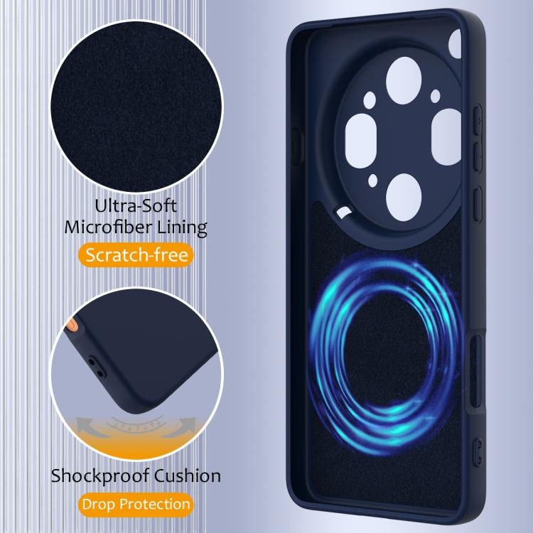 For OPPO Find X9 Ultra Shockproof Silicone Magsafe Phone Case