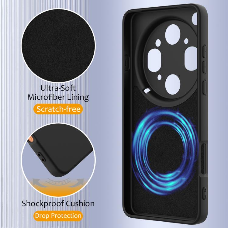 For OPPO Find X9 Ultra Shockproof Silicone Magsafe Phone Case