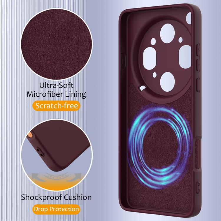 For OPPO Find X9 Ultra Shockproof Silicone Magsafe Phone Case