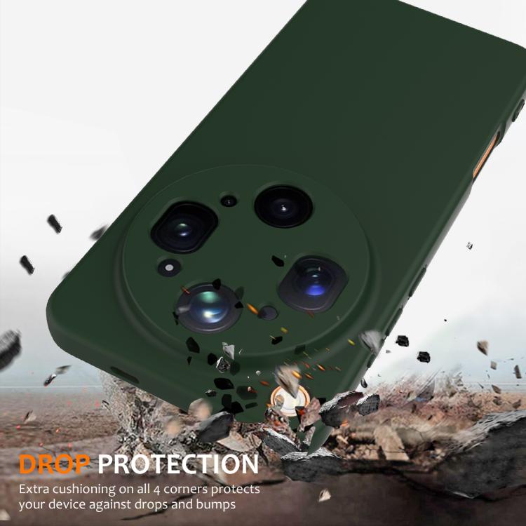 For OPPO Find X9 Ultra Shockproof Silicone Magsafe Phone Case