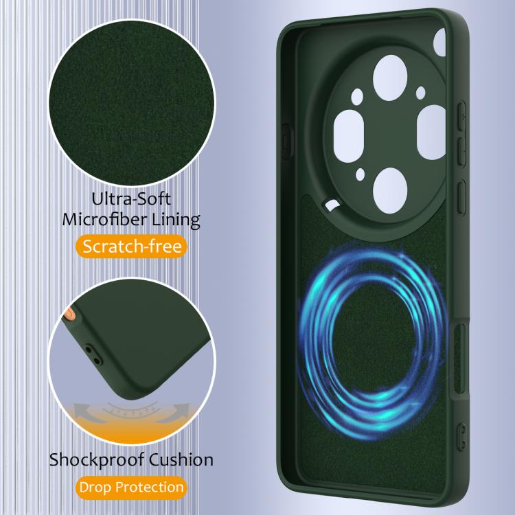 For OPPO Find X9 Ultra Shockproof Silicone Magsafe Phone Case