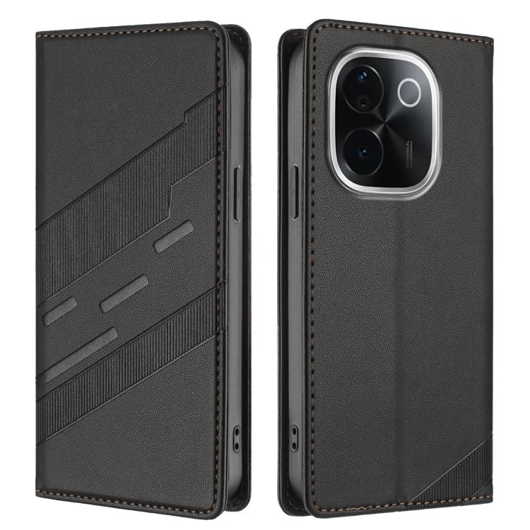 For vivo iQOO Z9s Pro 5G India Embossed Multi-functional Wallet Retro Leather Phone Case