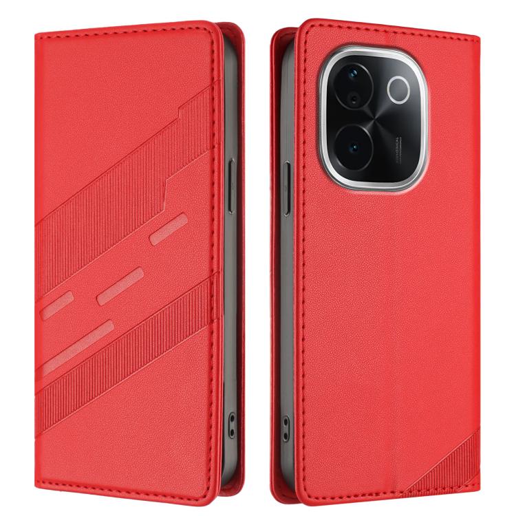 For vivo iQOO Z9s Pro 5G India Embossed Multi-functional Wallet Retro Leather Phone Case