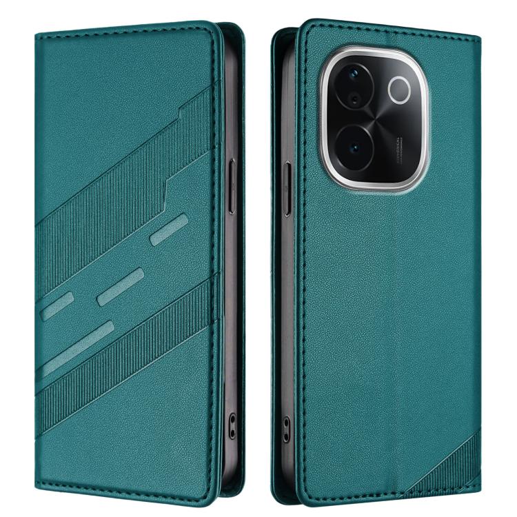 For vivo iQOO Z9s Pro 5G India Embossed Multi-functional Wallet Retro Leather Phone Case