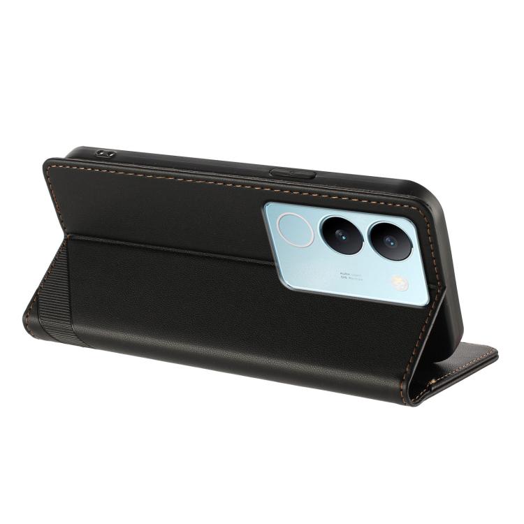 For vivo S17 / V29 5G Global Embossed Multi-functional Wallet Retro Leather Phone Case
