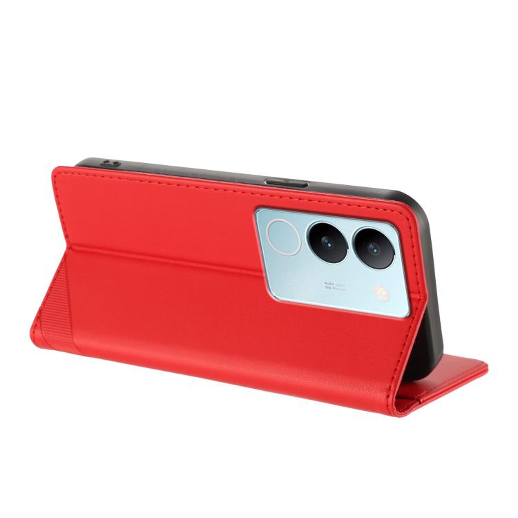 For vivo S17 / V29 5G Global Embossed Multi-functional Wallet Retro Leather Phone Case