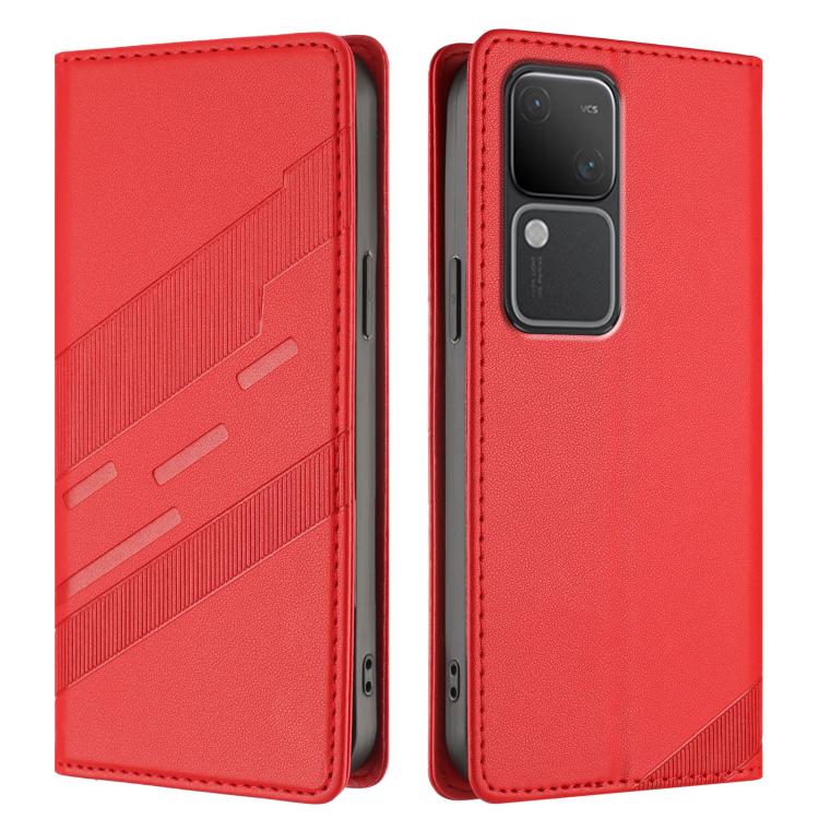 For vivo S18 / S18 Pro Embossed Multi-functional Wallet Retro Leather Phone Case