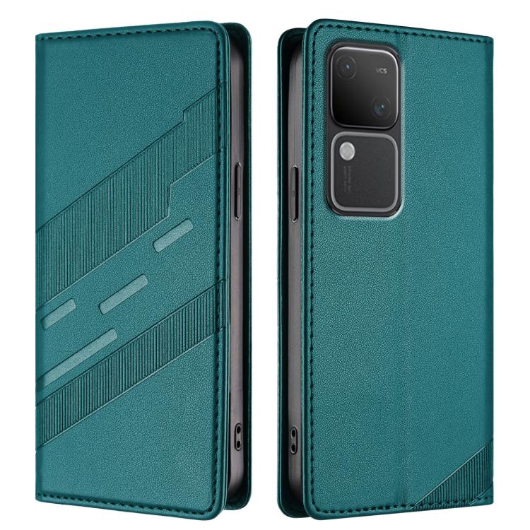 For vivo S18 / S18 Pro Embossed Multi-functional Wallet Retro Leather Phone Case