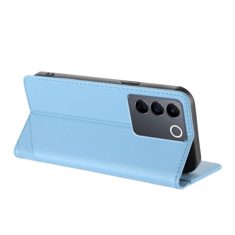 For vivo V27e 4G Global Embossed Multi-functional Wallet Retro Leather Phone Case