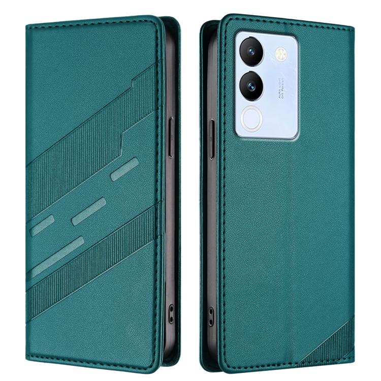 For vivo V29e 5G / Y200 5G Global Embossed Multi-functional Wallet Retro Leather Phone Case