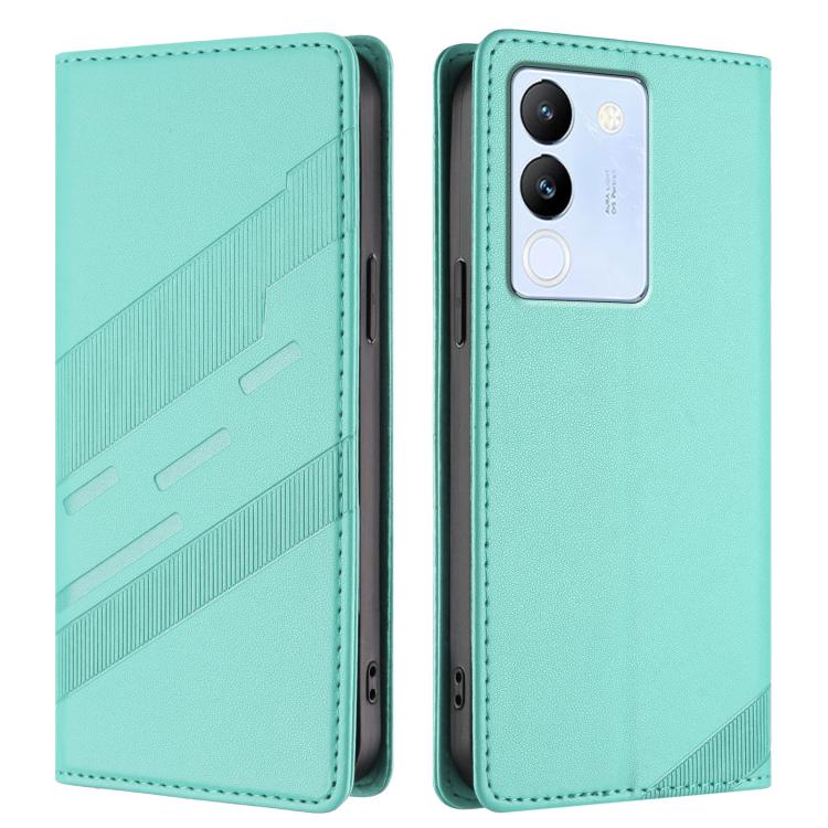 For vivo V29e 5G / Y200 5G Global Embossed Multi-functional Wallet Retro Leather Phone Case