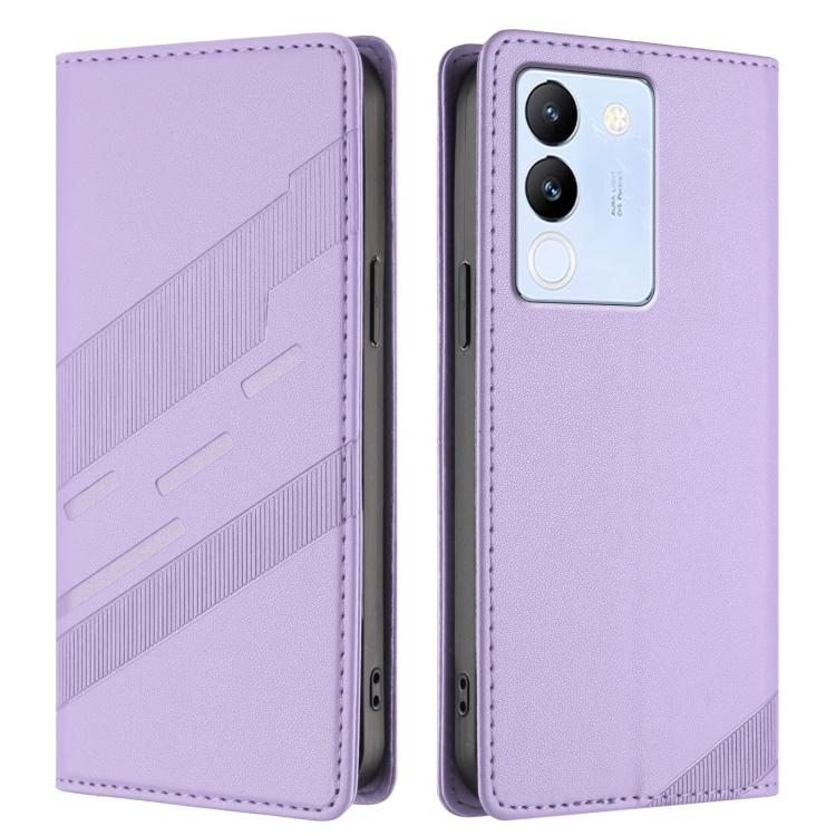 For vivo V29e 5G / Y200 5G Global Embossed Multi-functional Wallet Retro Leather Phone Case