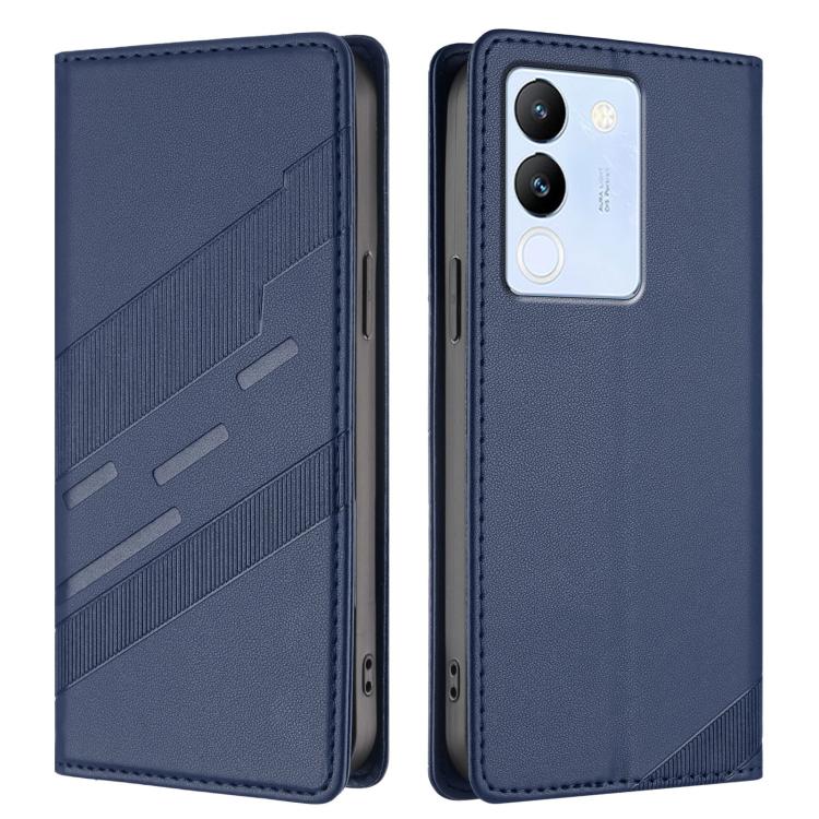 For vivo V29e 5G / Y200 5G Global Embossed Multi-functional Wallet Retro Leather Phone Case