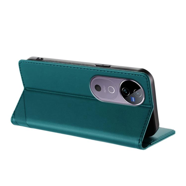For vivo V40 5G Global Embossed Multi-functional Wallet Retro Leather Phone Case
