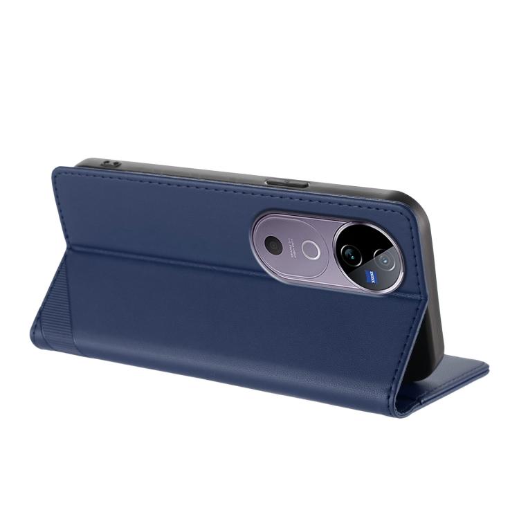 For vivo V40 5G Global Embossed Multi-functional Wallet Retro Leather Phone Case