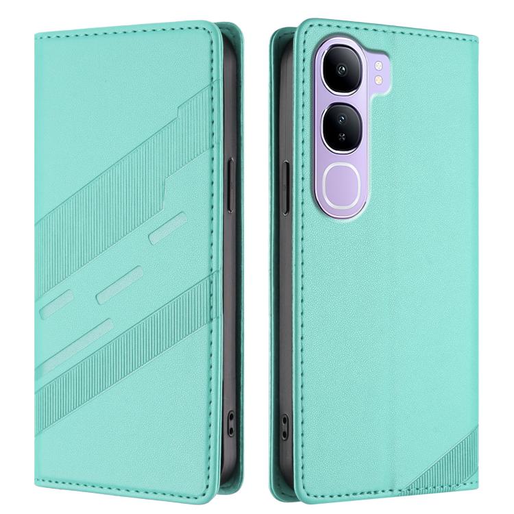 For vivo V40 Lite 5G Global Embossed Multi-functional Wallet Retro Leather Phone Case