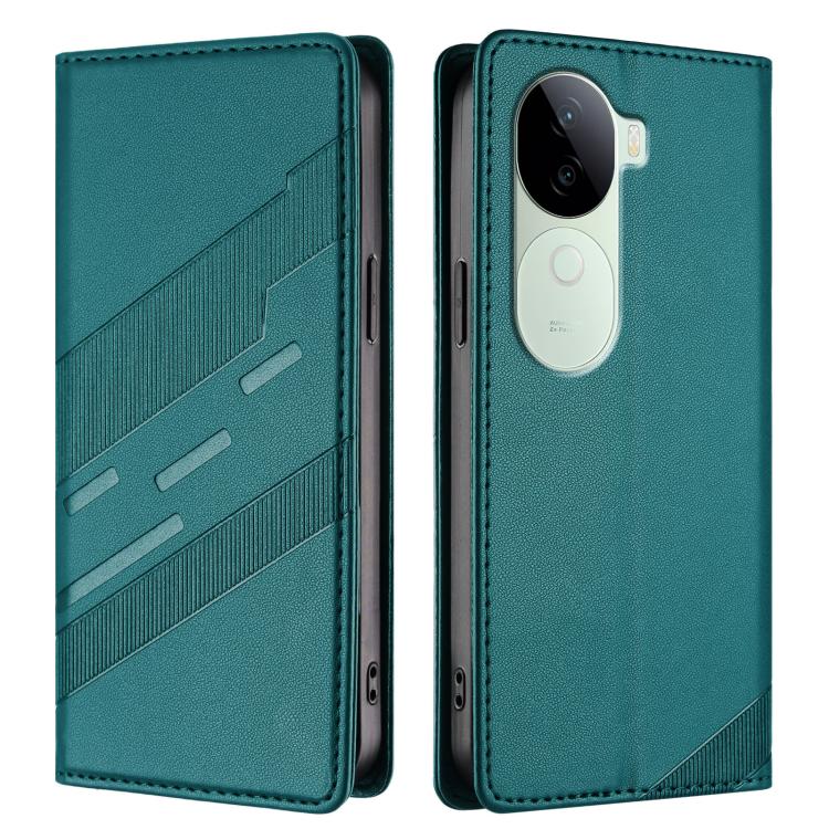 For vivo V40e 5G India / iQOO Z9s 5G Embossed Multi-functional Wallet Retro Leather Phone Case