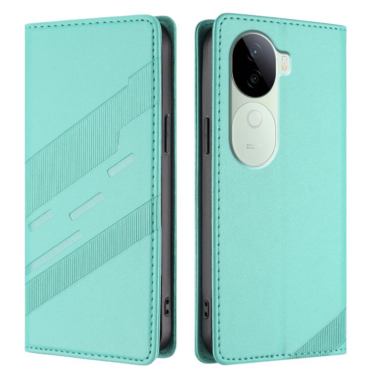 For vivo V40e 5G India / iQOO Z9s 5G Embossed Multi-functional Wallet Retro Leather Phone Case