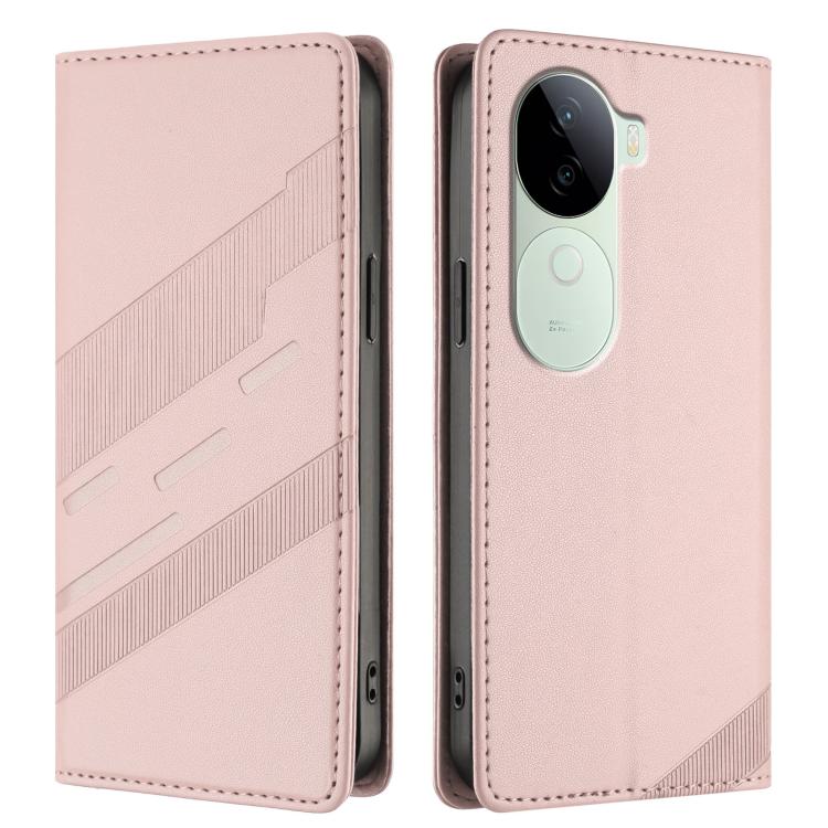 For vivo V40e 5G India / iQOO Z9s 5G Embossed Multi-functional Wallet Retro Leather Phone Case