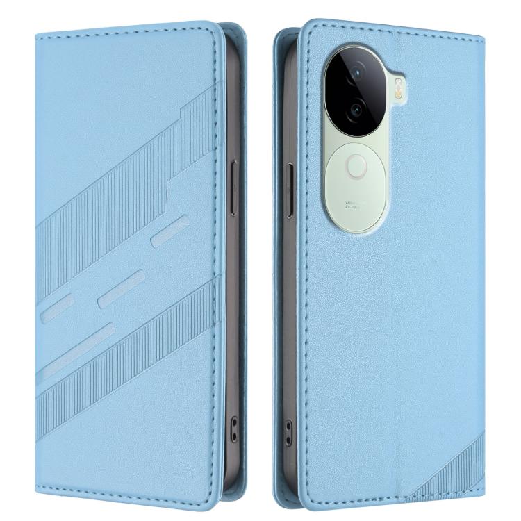 For vivo V40e 5G India / iQOO Z9s 5G Embossed Multi-functional Wallet Retro Leather Phone Case