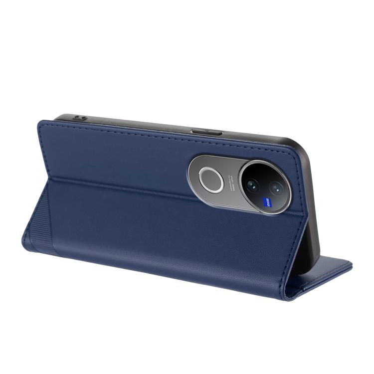 For vivo V50 5G Global Embossed Multi-functional Wallet Retro Leather Phone Case